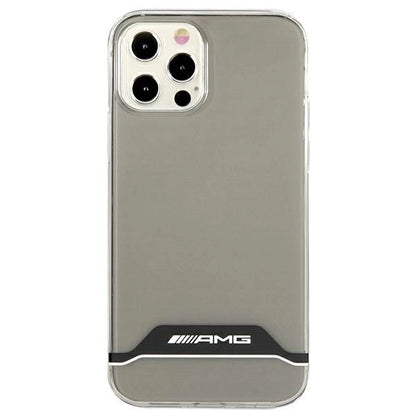 AMG Electroplate Black&amp;White Case for iPhone 12 / 12 Pro - Transparent_2