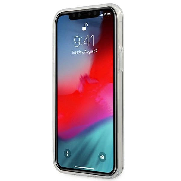 AMG Electroplate Black&amp;White Case for iPhone 12 / 12 Pro - Transparent_4