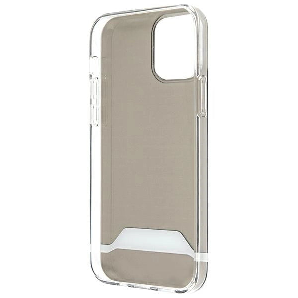 AMG Electroplate Black&amp;White Case for iPhone 12 / 12 Pro - Transparent_5