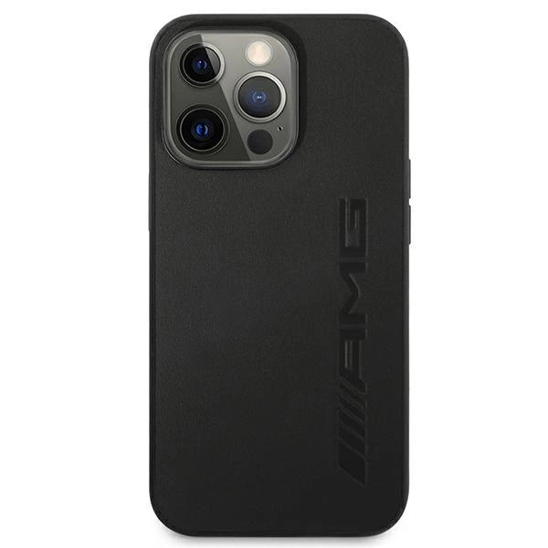 AMG Leather Hot Stamped Case for iPhone 13 Pro / 13 6.1" - Black_2