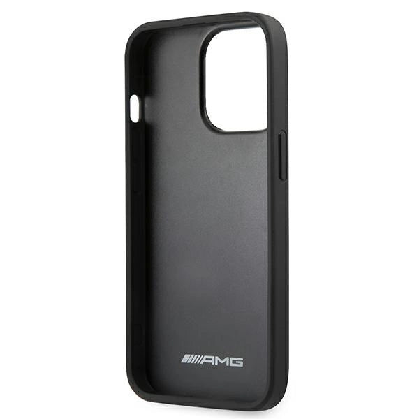 AMG Leather Hot Stamped Case for iPhone 13 Pro / 13 6.1" - Black_6