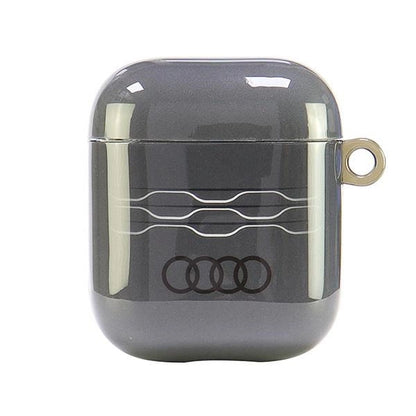 Audi IML Geometric Pattern Case for AirPods 1 / 2 - Gray_0