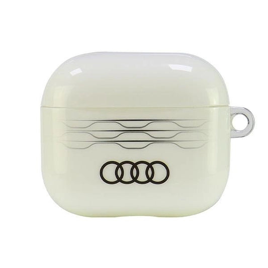 Audi IML Geometric Pattern AirPods 3 Case - White_0