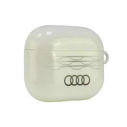 Audi IML Geometric Pattern AirPods 3 Case - White_3