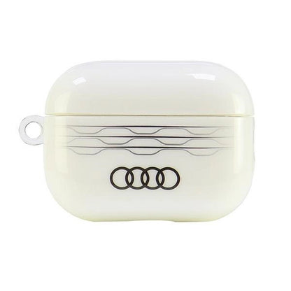 Audi IML Geometric Pattern Case for AirPods Pro 2 - White_0