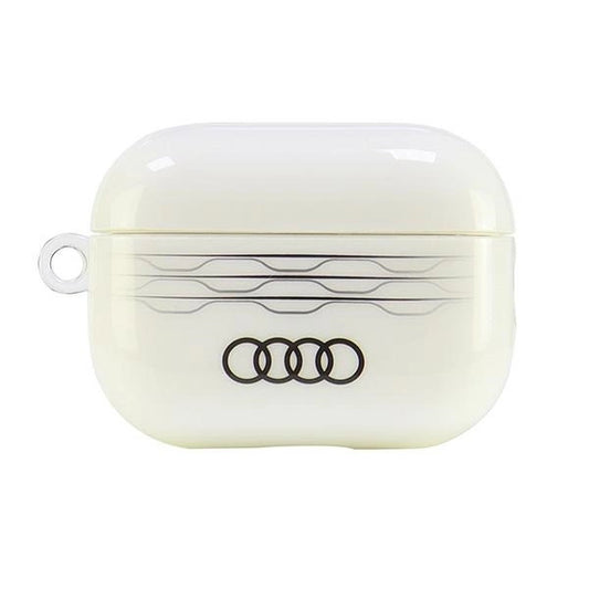 Audi IML Geometric Pattern Case for AirPods Pro 2 - White_0