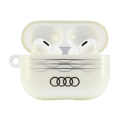 Audi IML Geometric Pattern Case for AirPods Pro 2 - White_1