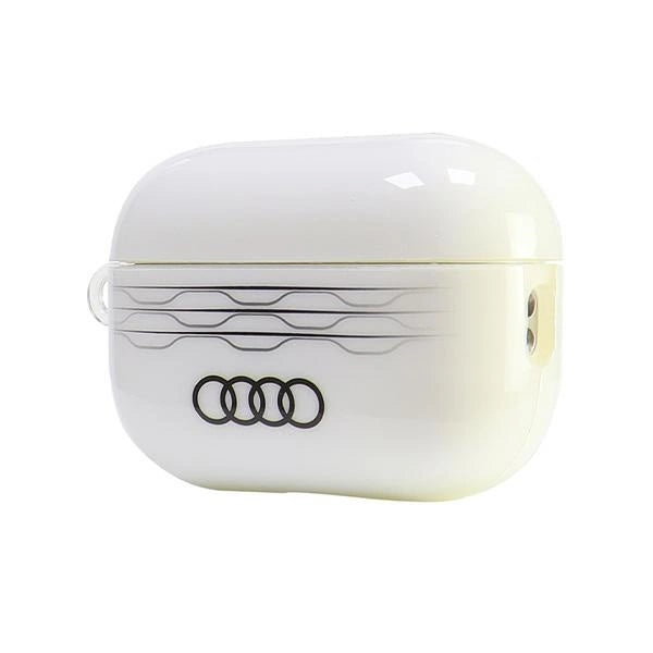 Audi IML Geometric Pattern Case for AirPods Pro 2 - White_2
