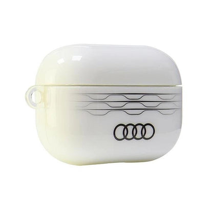 Audi IML Geometric Pattern Case for AirPods Pro 2 - White_3