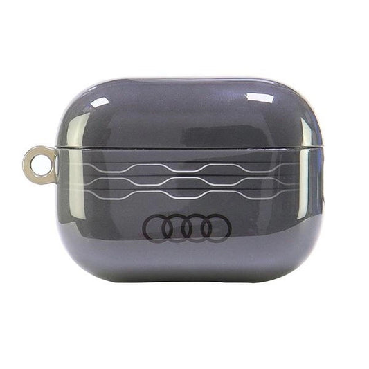 Audi IML Geometric Pattern AirPods Pro 2 Case - Gray_0