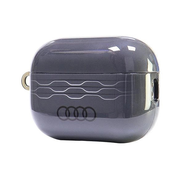 Audi IML Geometric Pattern AirPods Pro 2 Case - Gray_2