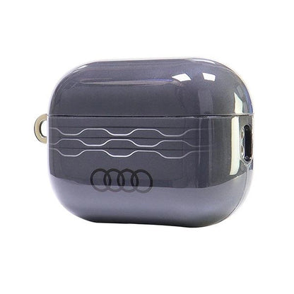 Audi IML Geometric Pattern AirPods Pro 2 Case - Gray_2