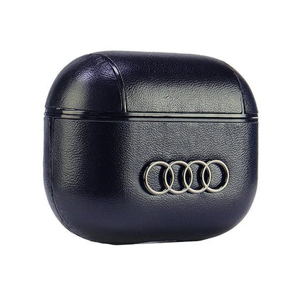 Audi Leather Big Logo Case for AirPods 3 - Black_2