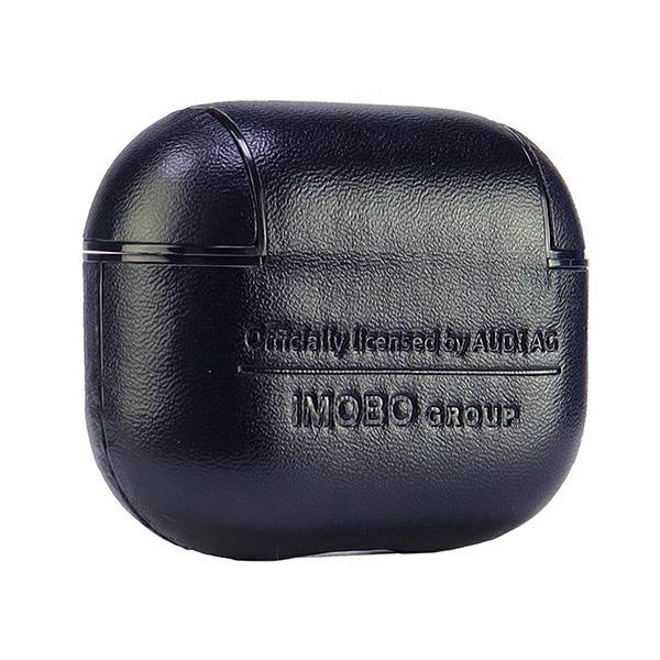 Audi Leather Big Logo Case for AirPods 3 - Black_4