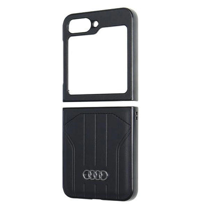 Audi Synthetic Leather MagSafe Case for Samsung Galaxy Z Flip 6 - Black_5