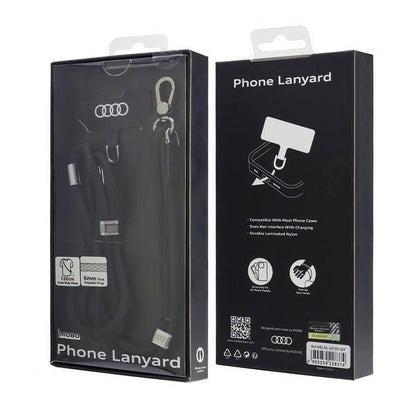 Audi Crossbody Universal Leash 120cm x 10mm - Black_2