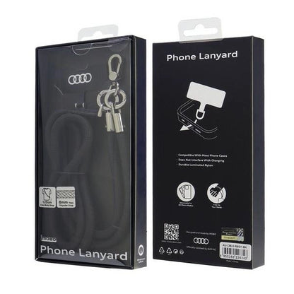 Audi Crossbody Leash Universal 120cm x 6mm - Black_2