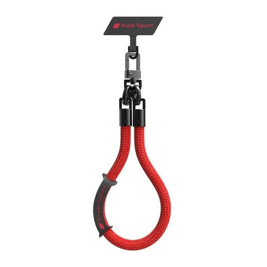 Audi Crossbody Lanyard Universal 28cm x 10mm - Red_0