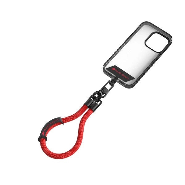 Audi Crossbody Lanyard Universal 28cm x 10mm - Red_1