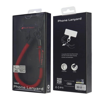 Audi Crossbody Lanyard Universal 28cm x 10mm - Red_2