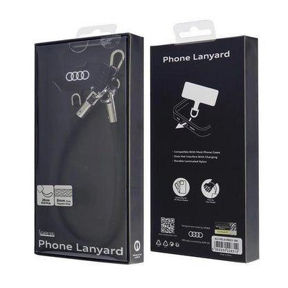 Audi Crossbody Lanyard Universal 28cm x 8mm - Black_2