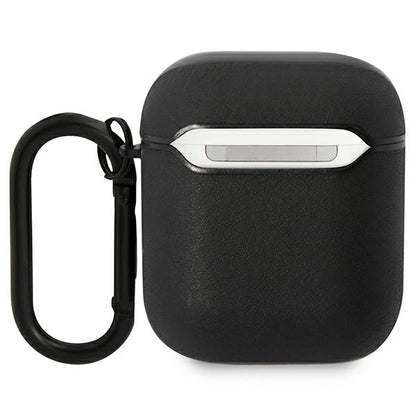 BMW Leather Color Lines Case for AirPods 1 / 2 - Black_1