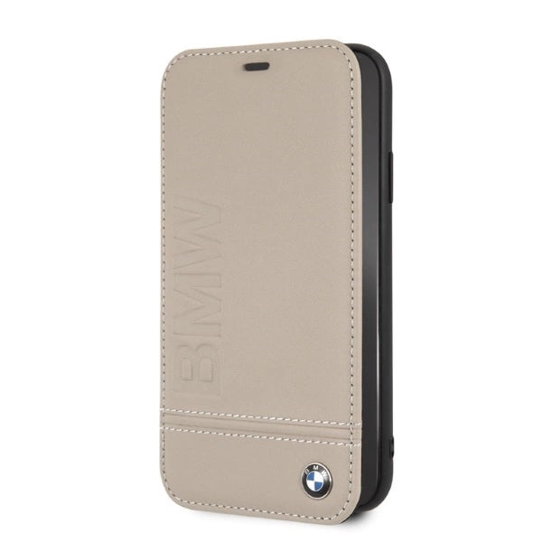 BMW Logo Imprint iPhone Xr Case - Beige_1