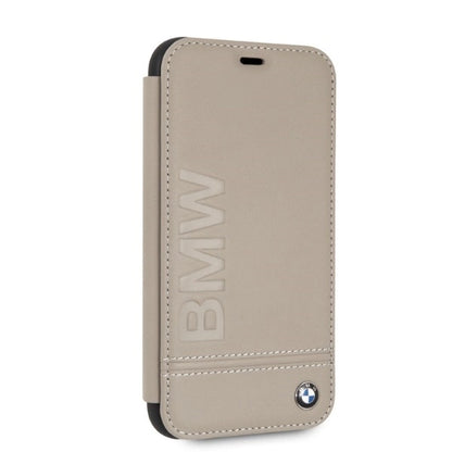 BMW Logo Imprint iPhone Xr Case - Beige_3