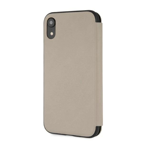 BMW Logo Imprint iPhone Xr Case - Beige_4
