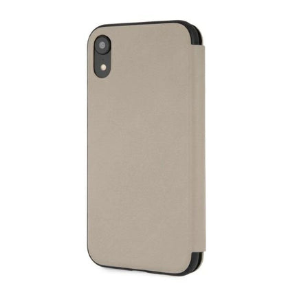 BMW Logo Imprint iPhone Xr Case - Beige_4
