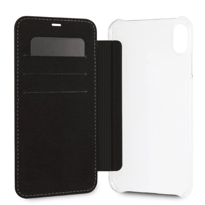 BMW Carbon Tricolor Stripe iPhone XS Max Case - Black_2