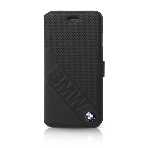 BMW Signature Leather Booktype Case for Sony Z5 - Black_0