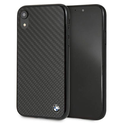 BMW Siganture Carbon iPhone Xr Case - Black_0