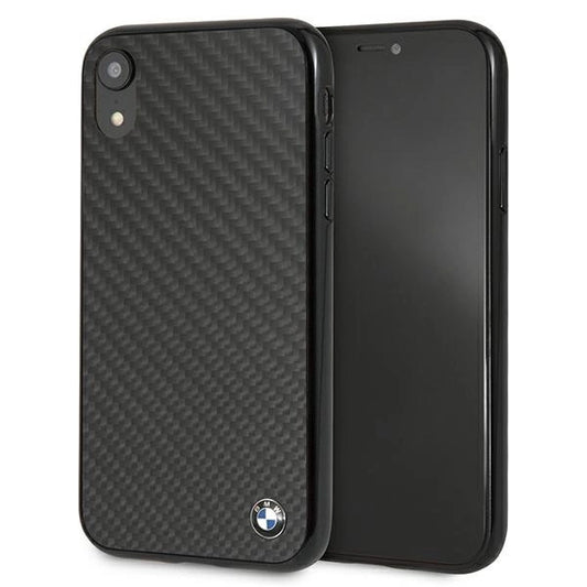 BMW Siganture Carbon iPhone Xr Case - Black_0