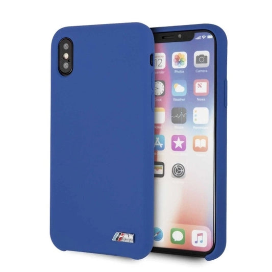 BMW Silicone M Collection iPhone X / Xs Case - Blue_0