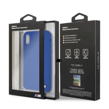 BMW Silicone M Collection iPhone X / Xs Case - Blue_3