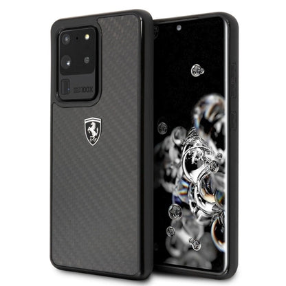 Ferrari Carbon Heritage Case for Samsung Galaxy S20 Ultra - Black_0