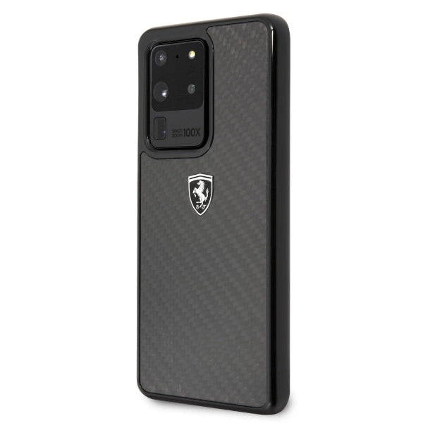 Ferrari Carbon Heritage Case for Samsung Galaxy S20 Ultra - Black_1