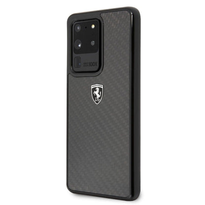 Ferrari Carbon Heritage Case for Samsung Galaxy S20 Ultra - Black_1