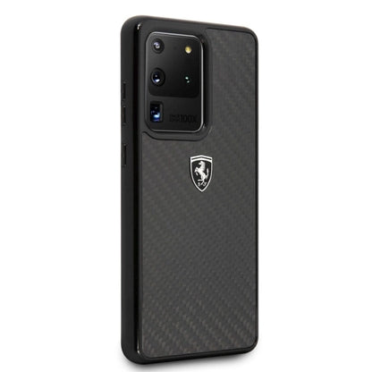 Ferrari Carbon Heritage Case for Samsung Galaxy S20 Ultra - Black_2