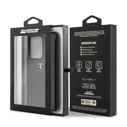 Ferrari Carbon Heritage Case for Samsung Galaxy S20 Ultra - Black_6