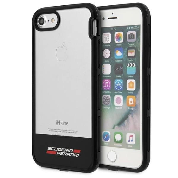 Ferrari Racing Shield Case for iPhone 7 / 8 / SE 2020 / SE 2022 - Semi-Transparent_0