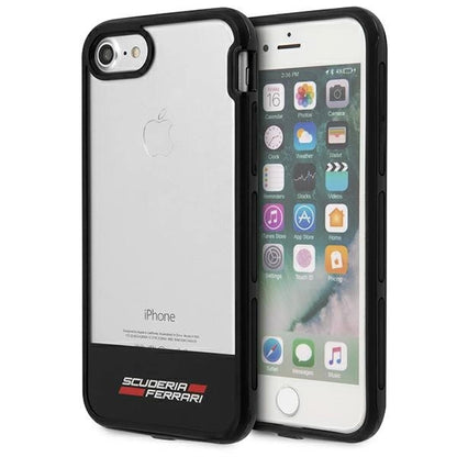 Ferrari Racing Shield Case for iPhone 7 / 8 / SE 2020 / SE 2022 - Semi-Transparent_0