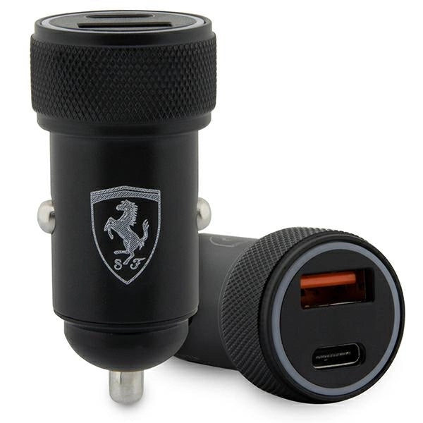 Ferrari PD-QC 3.0 20W Fast Charge Car Charger - Black_0