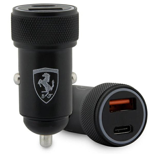 Ferrari PD-QC 3.0 20W Fast Charge Car Charger - Black_0