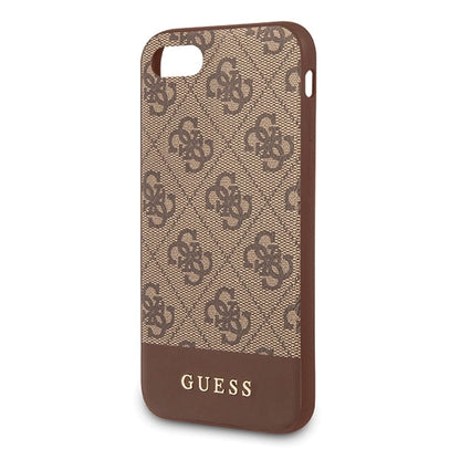 Guess 4G Stripe Collection case for iPhone 7 / 8 / SE 2020 / SE 2022 - brown_2