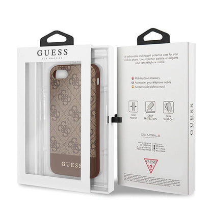 Guess 4G Stripe Collection case for iPhone 7 / 8 / SE 2020 / SE 2022 - brown_6