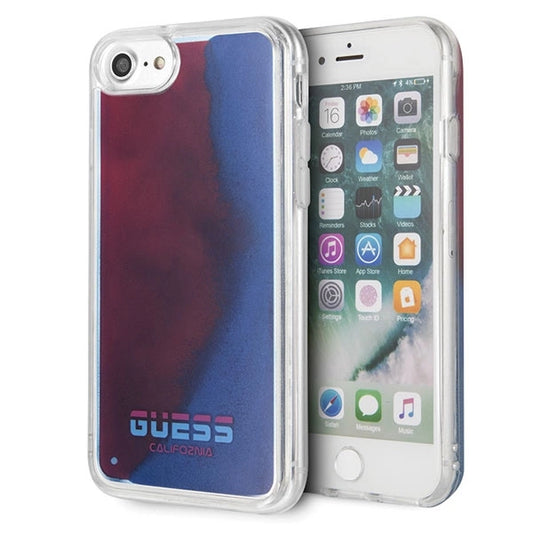 Guess California Glow in the dark case for iPhone 7 / 8 / SE 2020 - red_0