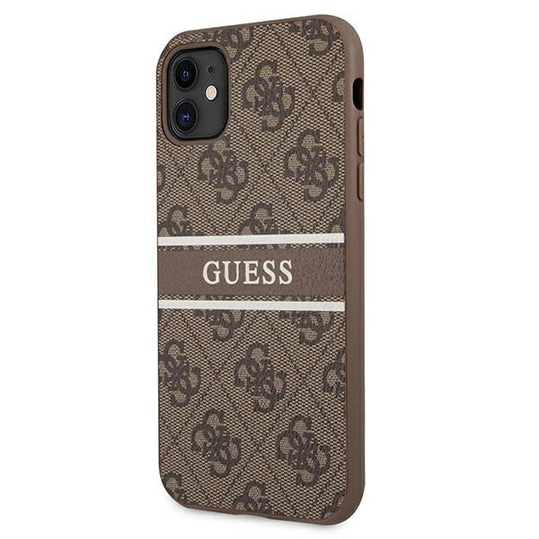 Guess 4G Stripe case for iPhone 11 / Xr 6.1" - brown_1