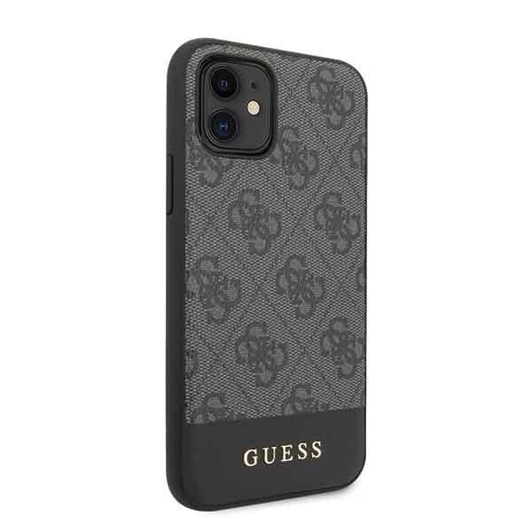 Guess 4G Stripe Collection case for iPhone 11 6.1" / Xr - gray_4